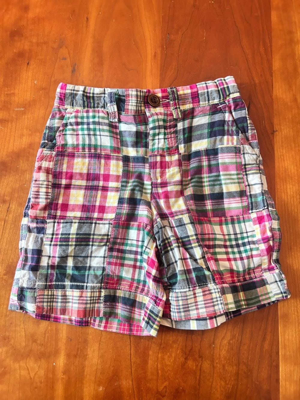 Baby Gap madras long preppy shorts Size 2T